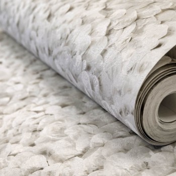 Preview: Gray non-woven wallpaper foamed structure Salt Hohenberger 65307-HTM Preview: Gray non-woven wallpaper foamed structure Salt Hohenberger 65307-HTM