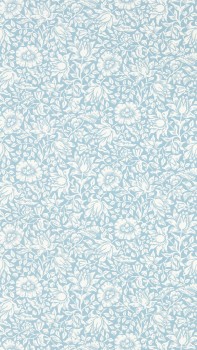 Tapete Hibiscusblüten blau MSIM217071