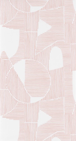 Silhuetten Vliestapete weiß corall Casadeco - Gallery Texdecor GLRY86124114