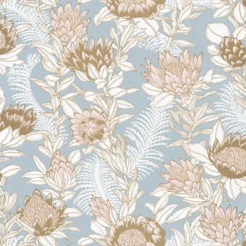 Muster Beige Tapete Caselio - Dream Garden DGN102246000