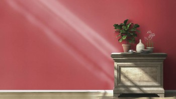 Vliestapete Textiloptik rot 560190