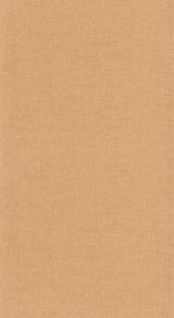 Textilartige Haptik Uni camel braun Vliestapete Caselio - Moonlight 2 MLGT68521920