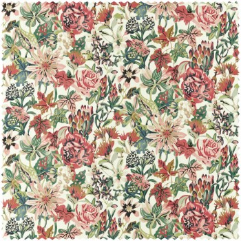 Blumen Blätter creme Dekostoff Sanderson Harlequin - Colour 1 HTEF121016
