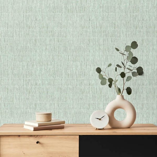 Blue and green wallpaper eco-friendly material Feel Hohenberger 65025-HTM