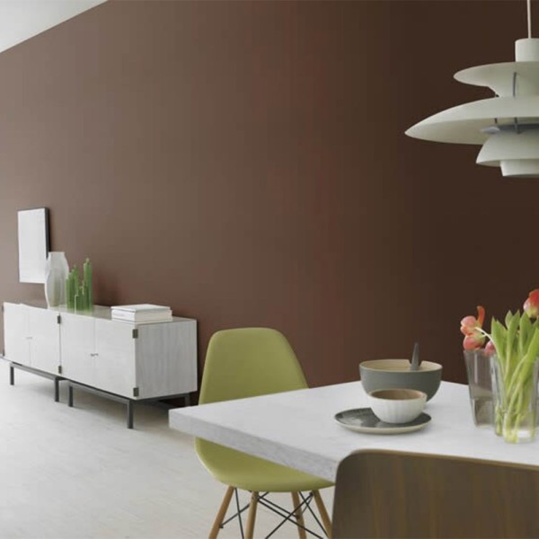 Tapete Elefantenhaut Optik Uni braun 752663
