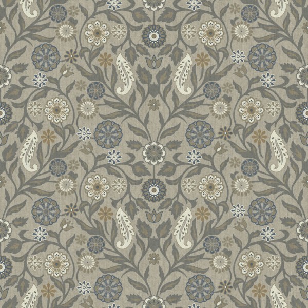 Filigranmuster Blumen cream Kalina 019111