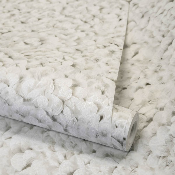 Abstract shapes beige non-woven wallpaper Salt Hohenberger 65310-HTM