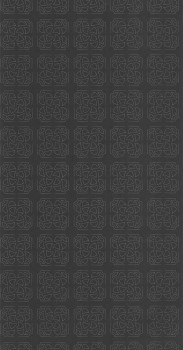 Schwarze Vliestapete Streifenmuster Casadeco - Botanica Texdecor BOTA85939710