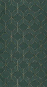 Geometrisch Grün Tapete Casadeco - 1930 Texdecor MNCT85687517