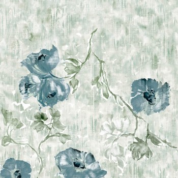 Twin Wall mural flowers green Julie Feels Home Hohenberger 26965-HTM