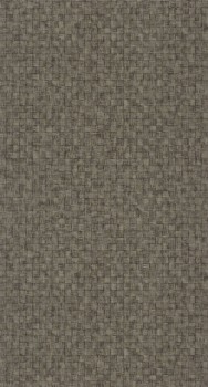 Gewebtes Muster mit Glanzpigmenten Vliestapete grün Casadeco - Ginkgo Texdecor GINK86257520