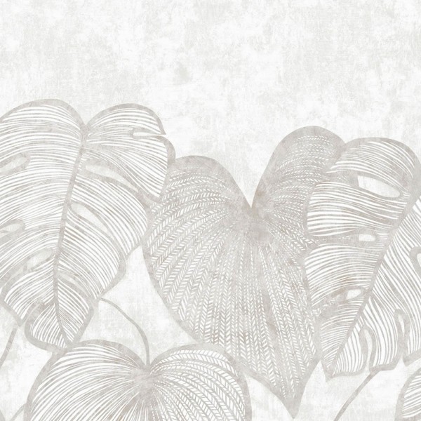 gold shimmering Mural Twin Wall leaf white Julie Feels Home 26979-HTM