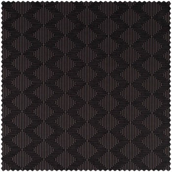 zickzack Linienmuster schwarz Dekostoff Sanderson Harlequin - Colour 1 HMOU130673