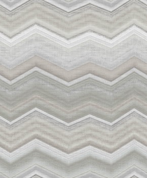 Blass graue Tapete Geometrisches Muster Malibu Rasch Textil 101310