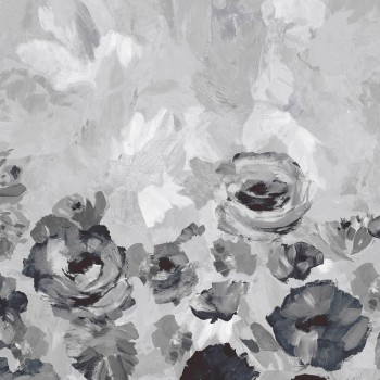 Rosenblüten grau Wandbild Twin Wall Julie Feels Home Hohenberger 26959-HTM