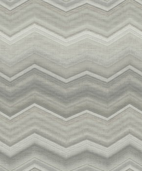 Pastell grüne Vliestapete Zick zack Muster Malibu Rasch Textil 201309