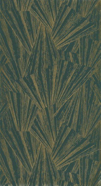 Green wallpaper dashes Casadeco - 1930 Texdecor MNCT85747507