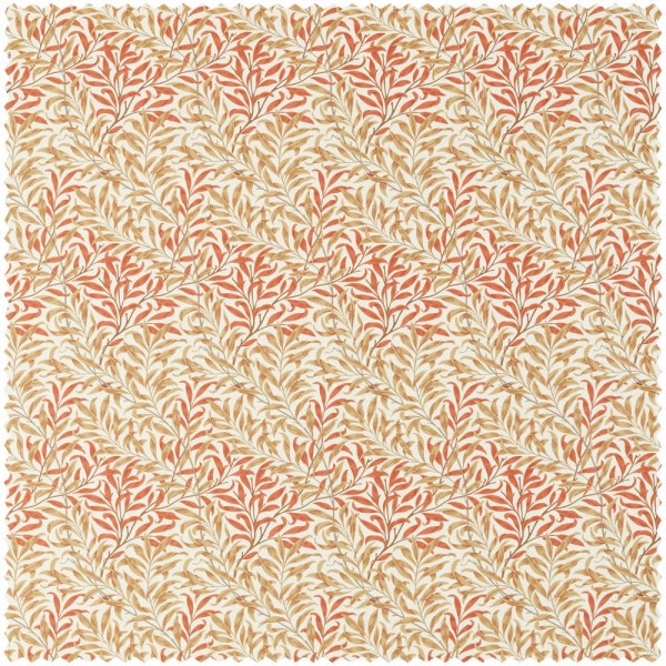 Dekostoff gebogene Laubzweige creme MSIM226895