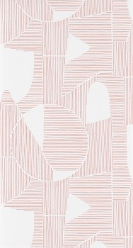 Silhuetten Vliestapete weiß corall Casadeco - Gallery Texdecor GLRY86124114