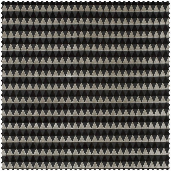 multicolored triangles black furnishing fabric Sanderson Harlequin - Color 1 HMOU130680