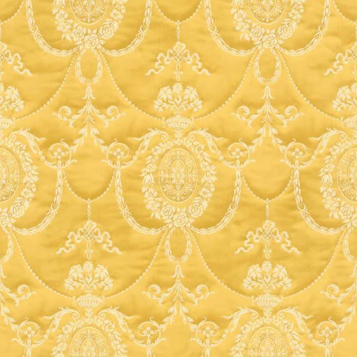 tapete_gelb_ornament_rasch_tri