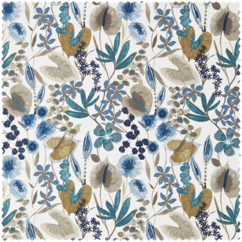 Blumen Blätter und Zweige beige Dekostoff Sanderson Harlequin - Colour 1 HAMA120333