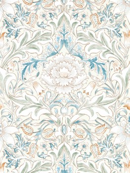 Tapete umramte Blumen beige MSIM217074