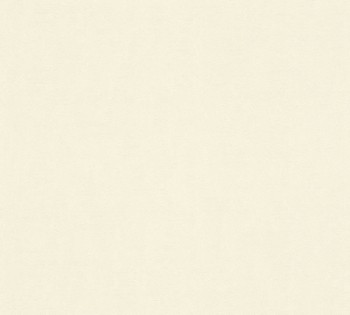 33540-1, 335401 Vlies Tapete Castello AS Creation creme Uni glänzend