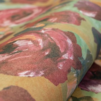Preview: Colorful large flowers non-woven wallpaper ocher Julie Feels Home Hohenberger 26902-HTM Preview: Colorful large flowers non-woven wallpaper ocher Julie Feels Home Hohenberger 26902-HTM
