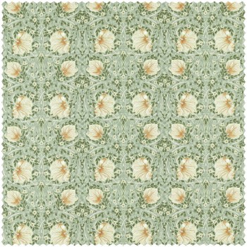 Dekostoff Tulpenmuster grün MSIM226899