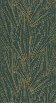 Grüne Tapete Farbstriche Casadeco - 1930 Texdecor MNCT85747507