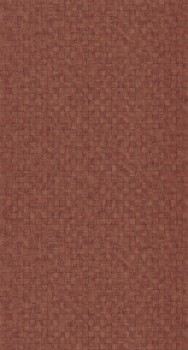 Schimmernde Pflanzenfaser Rotbraun Vliestapete Casadeco - Ginkgo Texdecor GINK86253530