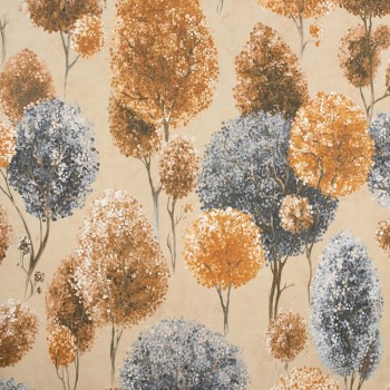 bronze wallpaper trees with gold luster pigments Julie Feels Home Hohenberger 26925-HTM