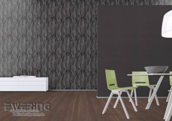 7-473230 African Queen 2 Rasch schwarz Vliestapete Holzoptik