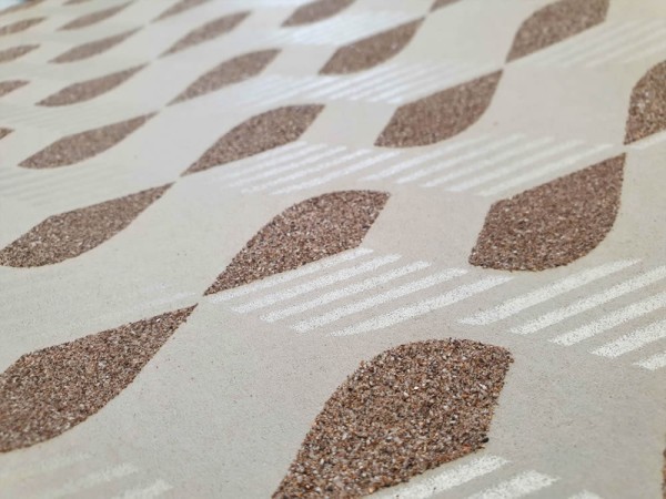 beige non-woven wallpaper geometric shapes Universe Hohenberger 51209-HTM