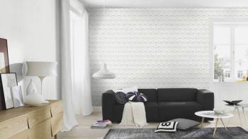 Vorschau: Filigranes Blütenmuster grau Vliestapete Sophia Rasch 710786 Vorschau: Filigranes Blütenmuster grau Vliestapete Sophia Rasch 710786