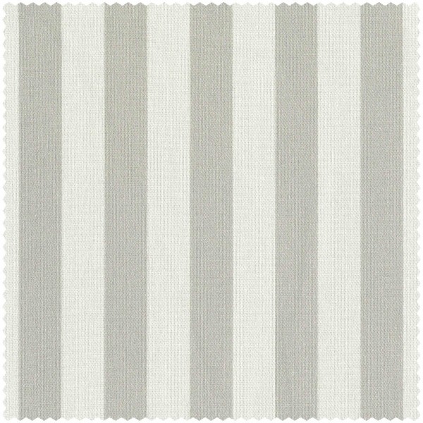 Dekostoff Streifen creme grau 871646