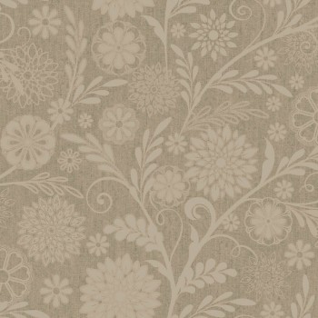 Ornamentenmuster Vliestapete beige Kalina 019118