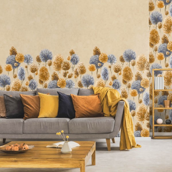 Wald Wandbild Twin Wall Goldglanz Julie Feels Home Hohenberger 26969-HTM