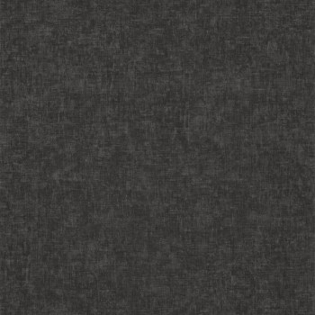 Textile look wallpaper black Casadeco - Ginkgo Texdecor GINK81919513