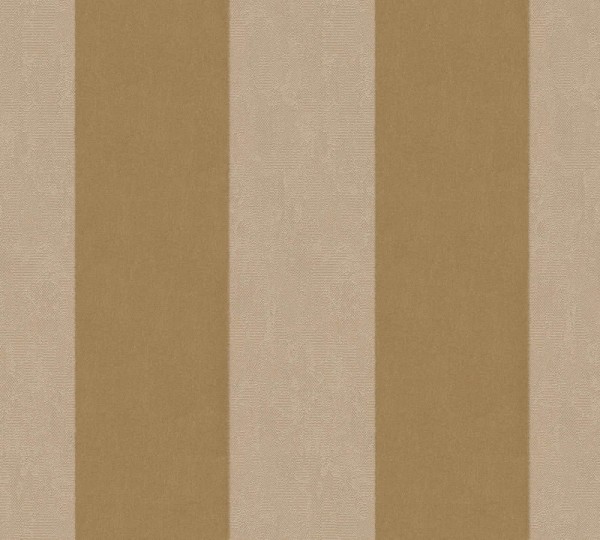 Velourtapete AS Creation Castello 33581-2, 335812 Streifen gold