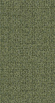 Geflochtene Pflanzenfaser mit Goldglanzpigmenten Grün Tapete Casadeco - Ginkgo Texdecor GINK86257427