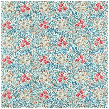 Dekostoff Blumengruppen beige MEWF227030