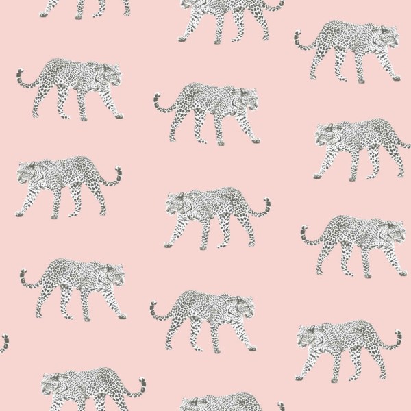 Wallpaper leopard pink Paradise 139177