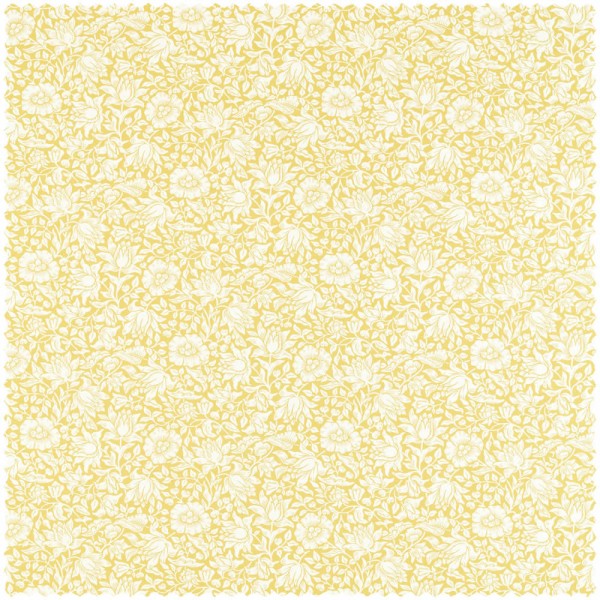 Dekostoff wildes Blumenmuster gelb MSIM226919