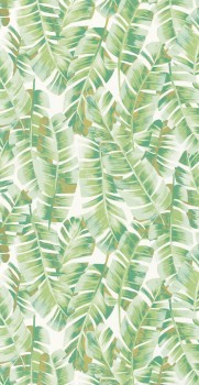 Federoptik Grün Vliestapete Casadeco - Botanica Texdecor BOTA85947340