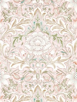 Tapete elegante Blumenornamente creme MSIM217073