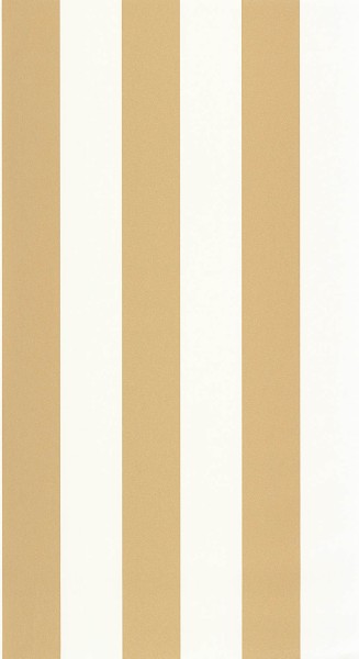 Matte glänzende Streifen weiß gold Vliestapete Caselio - Moonlight 2 MLGT104022020