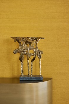 Schilfoptik Papiertapete gelb Natural Wallcoverings 3 Eijffinger 303506