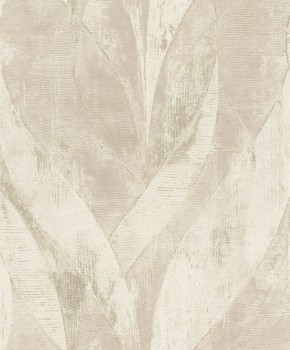 Glass-like pattern beige non-woven wallpaper Concrete Rasch 520033